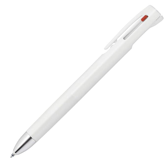 Zebra 3 Color Ballpoint Pen, Blen 3C 0.7mm, White Body (B3A88-W)