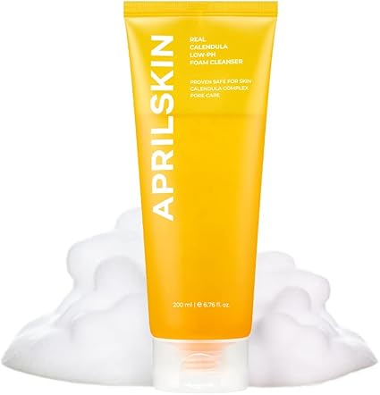 April Skin Real Calendula Weak Acid Cleansing Foam
