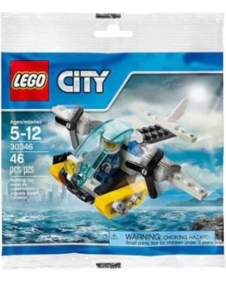 Lego City Prison Island Helicopter Polybag 30346