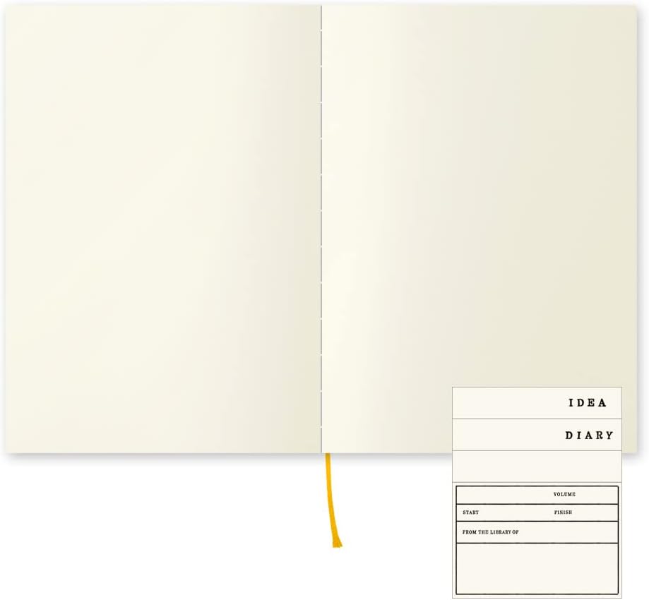Midori 15293006 Notebook, MD Notebook, A5, Unruled A
