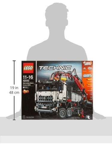 Lego Technic Mercedes Benz Arocs Truck, Multi Color
