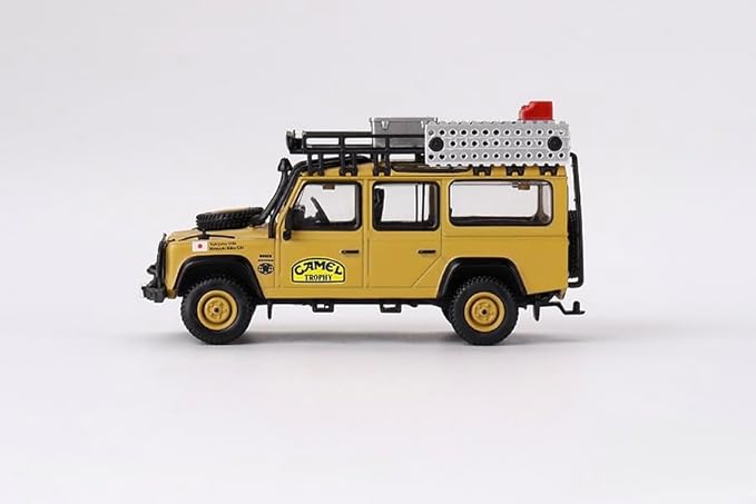 MINI GT 1/64 Land Rover Defender 110 Camel Trophy Amazon 1989 Team Japan RHD