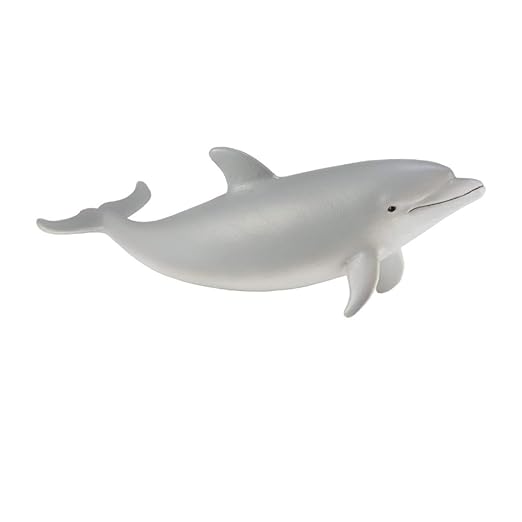 Collecta Sea Life Bottlenose Dolphin Calf Miniature Toy Figure - Authentic Hand Painted Marine Porpoise Model