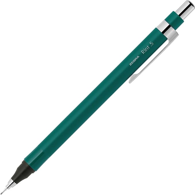 Zebra Mechanical Pencil Lint 0.5mm Viridian Axis P-MA130-VIRZebra Mechanical Pencil Lint 0.5mm Viridian Axis P-MA130-VIR