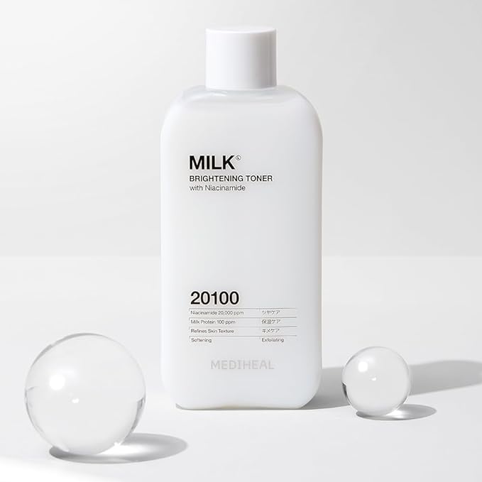 Mediheal Milk Brightening Toner 300 Milk Brightening Toner 10.1 fl oz (300 ml)