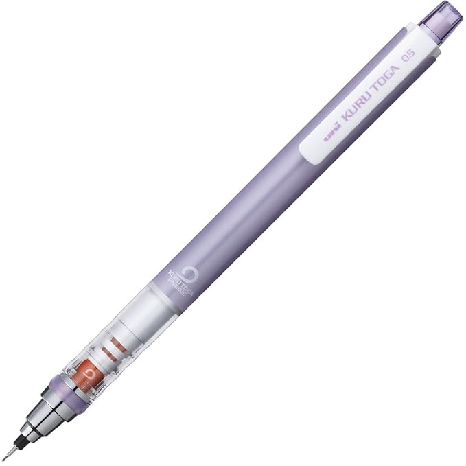 Uni Kurutoga Mechanical Pencil Standard, 0.5mm, Red (M54501P.15)