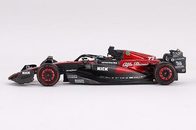 MINI GT 1/64 Alfa Romeo F1 C43 2023#77 Australian Grand Prix Valtteri Bottas Finished Product