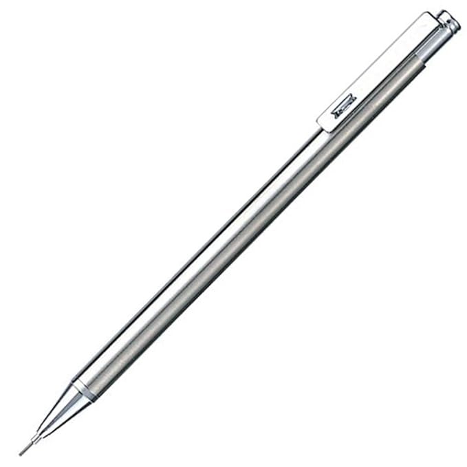 Zebra Mini Mechanical Pencil TS-3, 0.5mm, Silver (TS-3)