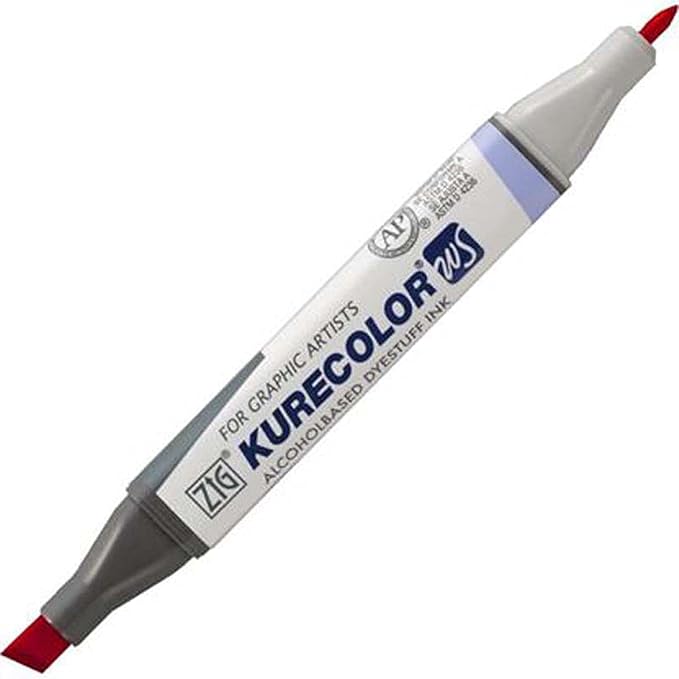 Kuretake Zig color Twin WS/Hearts Red