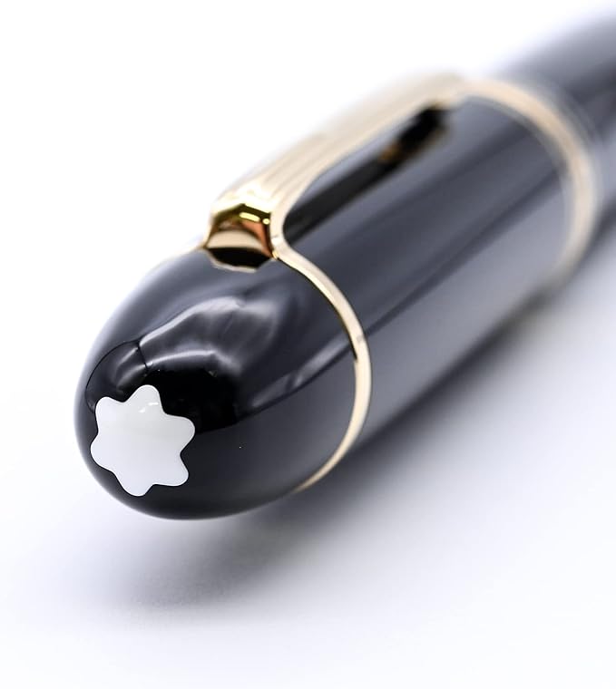 Montblanc Fountain Pen 115383 (132112) Meisterstück Gold Coated 149 Gold, Black x Gold Nib F