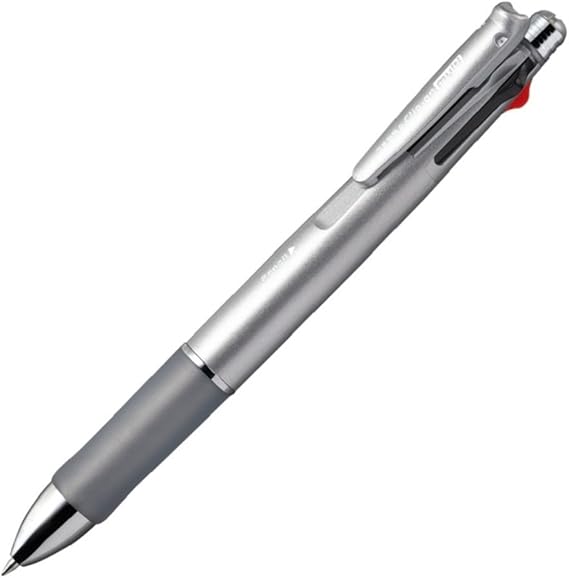 Zebra Clip-On Multi Color Multifunctional Pen, Clear Green Barrel (B4SA1-G)