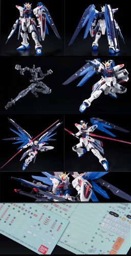 Bandai Gundam 1/144 Scale Real Grade Kit Freedom - Multi Color