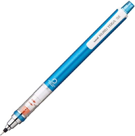 Uni Mitsubishi Mechanical Pencil Uni Kuru Toga Standard Model 0.02 inch (0.5 mm), Bule
