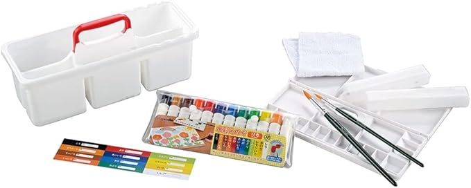 Kuretake KG430-1 Watercolor Paint Set, Light Blue