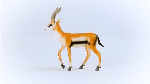 Schleich Wild Life, Wild Animal Safari Toys for Boys and Girls, Thomson Gazelle Toy Figurine, Ages 3+