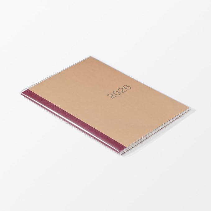 MUJI 84854439 2026 B5 Monthly Planner, Starts on December 2026