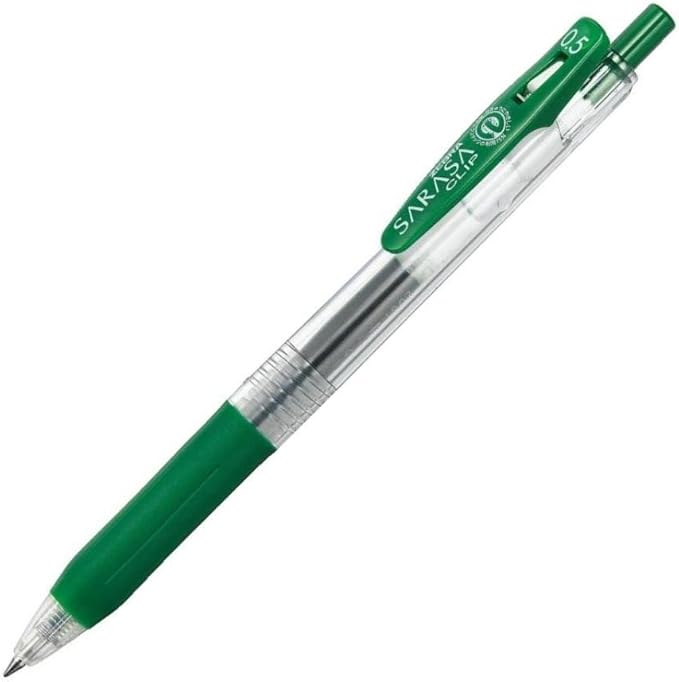 Zebra Sarasa Clip Pen 0.5 mm, Blue (JJ15-BL)