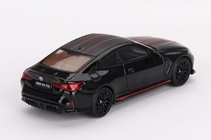 MINI GT 1/64 BMW M4 CSL Black Sapphire (Left Handle) Finished Product