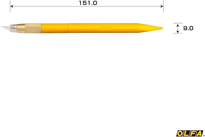 Olfa Designer Knife Yellow (for stationery only) 216BSY