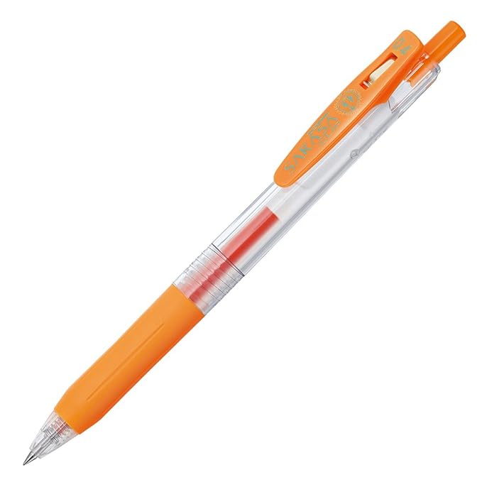Zebra Sarasa Clip Gel Ink Ballpoint Pen|0.4Mm|10 Color Set (Jjs15-10Ca)|Assorted