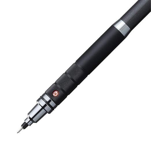 Uni Mechanical Pencil, Kuru Toga Roulette Model 0.5mm, Gun Metallic, 3 Pack