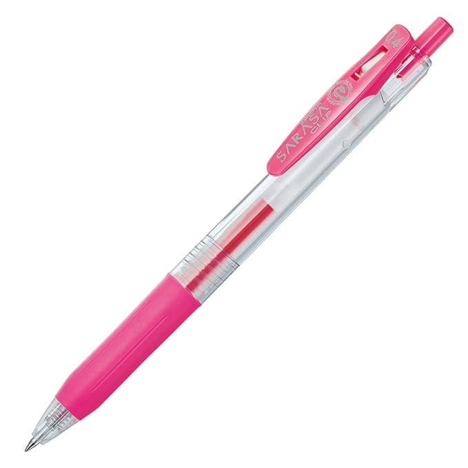 Zebra Sarasa Clip Gel Ink Ballpoint Pen|0.4Mm|10 Color Set (Jjs15-10Ca)|Assorted