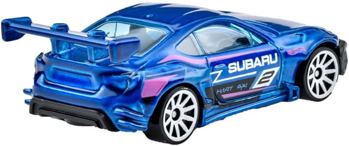 Hot Wheels JFN54 Basic Car, Subaru BRZ Pandem Kit, Vehicle Toy, Mini Car, 3 Years Old and Up, Blue