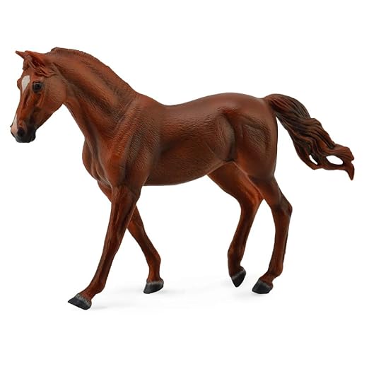 Collecta Horses Missouri Fox Trotter Chestnut Mare Toy Figure