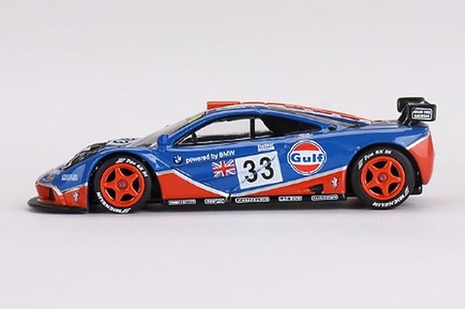 MINI GT 1/64 McLaren F1 GTR Le Mans 24 Hours 1996#33 Finished Product