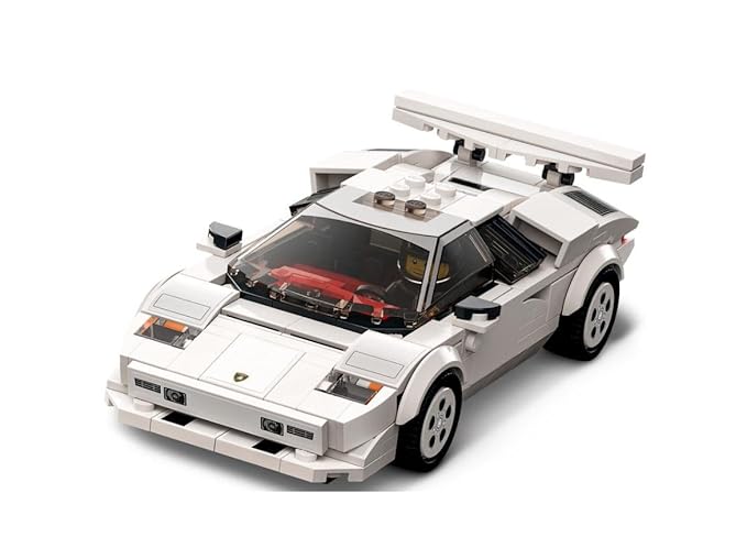 LEGO Speed Champions Lamborghini Countach 76908 Building Kit (262 Pieces)