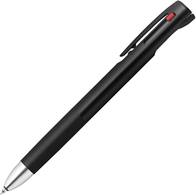 Zebra 3 Color Ballpoint Pen, Blen 3C 0.7mm, White Body (B3A88-W)