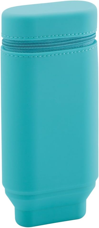 Lihit Lab Stand Pen Case Oval Type Navy A7694-11
