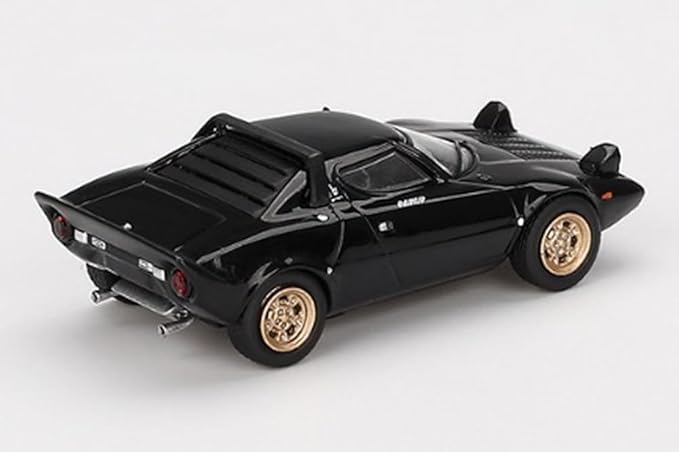MINI GT 1/64 Lancia Stratos HF Stradare Nero (Black) (Left Handle) Finished Product MGT00846-L