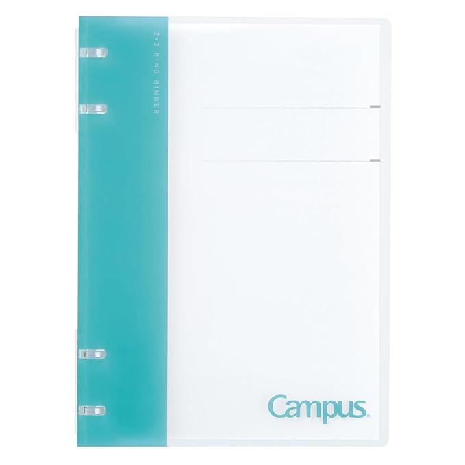 Kokuyo Loose Leaf Binder A5 Campus Notebook Binder 2x2 Ring Pink Le-NP134P