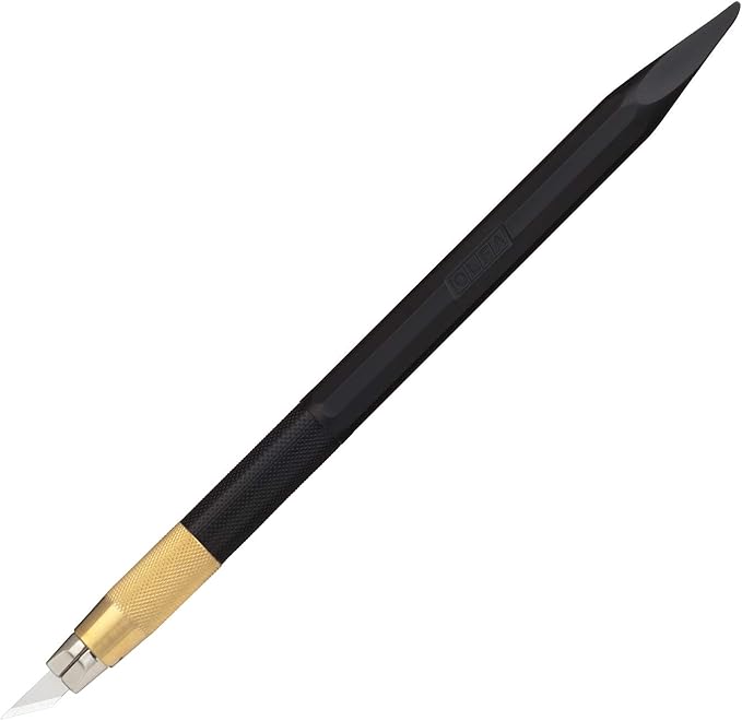 Olfa Designer Knife Black (for stationery only) 216BSBK