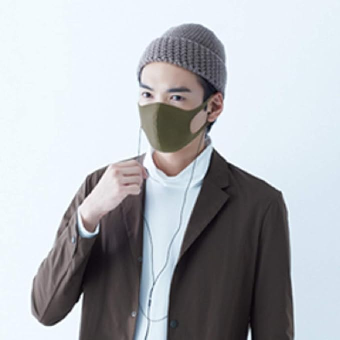 Pitta mask Khaki (Pitta MASK Khaki) 3 Pieces