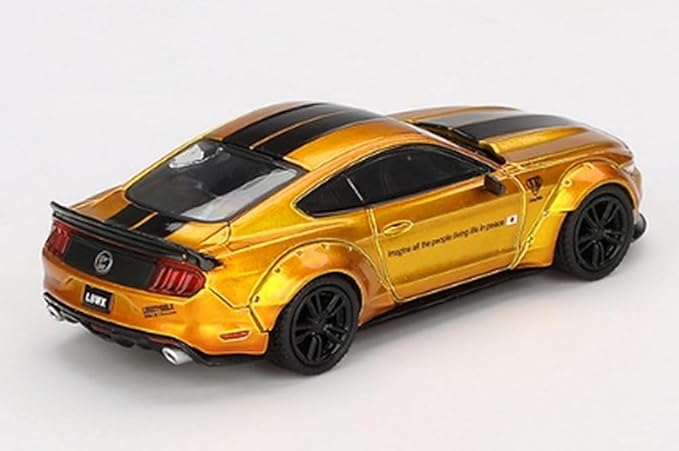 MINI GT 1/64 LB★WORKS Ford Mustang LB Gold (Right Handle) Finished Product MGT00847-R