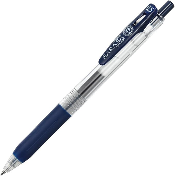 Zebra Sarasa Clip Pen 0.5 mm, Blue (JJ15-BL)