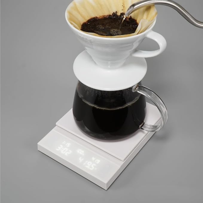 HARIO CST-2000-W Polaris White Scale Scale Coffee Scale Coffee Gift Gift