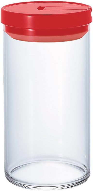Hario MCN-200B Glass Canister - 800 ml, 1 Pieces, Black