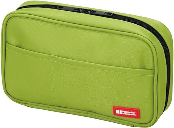 Lihit Lab A7551-11N Pen Case, Book Type, Indigo