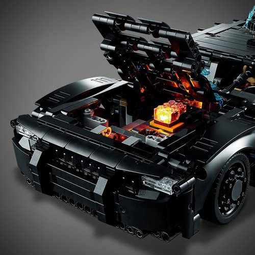 LEGO Technic The Batman Batmobile 42127 Model Building Kit (1,360 Pcs),Multicolor