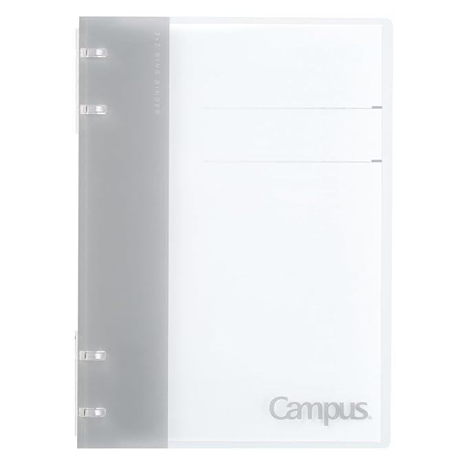 Kokuyo Loose Leaf Binder A5 Campus Notebook Binder 2x2 Ring Pink Le-NP134P