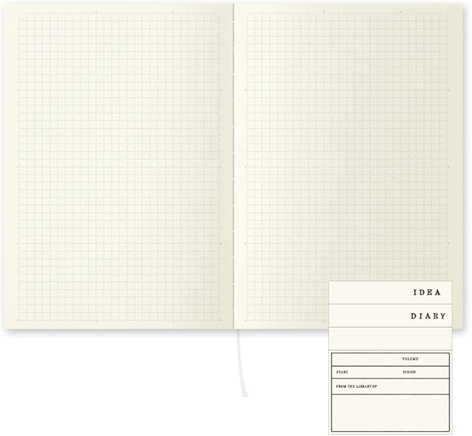 Midori 15295006 Notebook, MD Notebook, A5, Ruled A