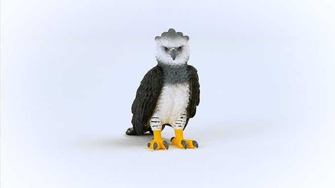 Schleich Wild Life, Wild Rainforest Jungle Animal Toys for Boys and Girls, Harpy Eagle Toy Bird Figurine, Ages 3+
