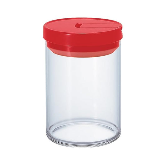 Hario Glass Canister, 800ml, Red