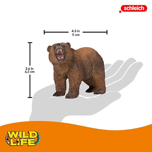 Scheich - 14685 Grizzly Bear, Multi Color