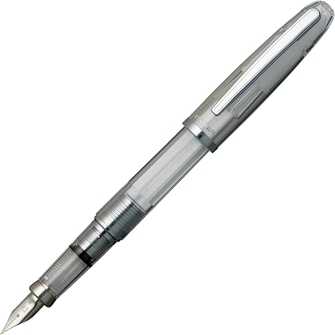 Platinum Cool Fountain Pen, Fine Point, Crystal Rose Barrel, Black Ink (PLAT-PGB-3000A-74-F)