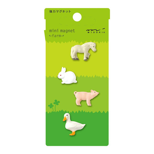 Midori Mini Magnet, Farm Animals (49757006)