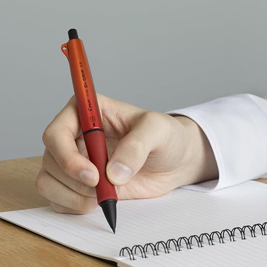 Pilot The Dr. Grip Black Accent Advanced Mechanical Pencil with Ergonomic Grip Shake Shake Lock Mechanism 50% Operating Noise Reduction 0.5mm Lead Deep Blue HTDGB-15-DL